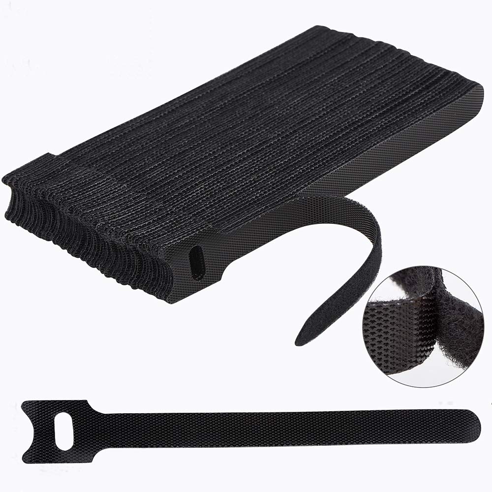 Xyvarnexis 60 PCS 6 Inches Reusable Cable Ties